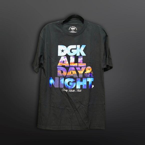 DGK Black T-Shirt - Size Large - Great Condition! - Picture 1 of 2